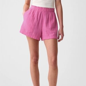 Gap Crinkle Gauze Pull On Shorts
